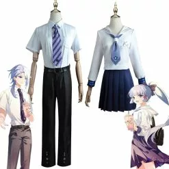 Cosplay Clans Game Genshin Impact X HeyTea Kamisato Ayaka Kamisato Ayato Cosplay Costumes