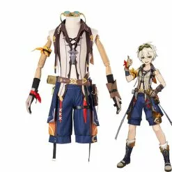 Cosplay Clans Game Genshin Impact Bennett Fullsuit Cosplay Costumes