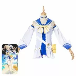 Cosplay Clans Game Genshin Impact Barbara Summertime Sparkle Summer Beach Cosplay Costumes