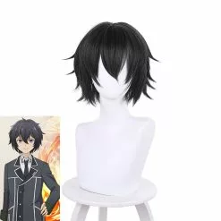 Cosplay Clans Anime Shikkaku Mon No Saikyou Kenja Mathias Hildesheimer Black Cosplay Wigs
