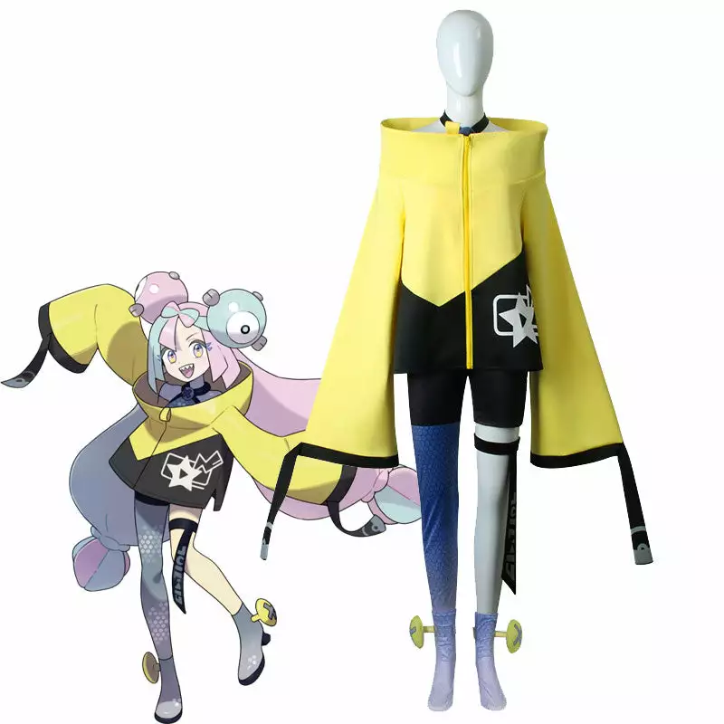 Cosplay Clans Anime Pokémon Scarlet And Violet Iono Cosplay Costumes 3 Cosplay Clans Anime Pokémon Scarlet And Violet Iono Cosplay Costumes