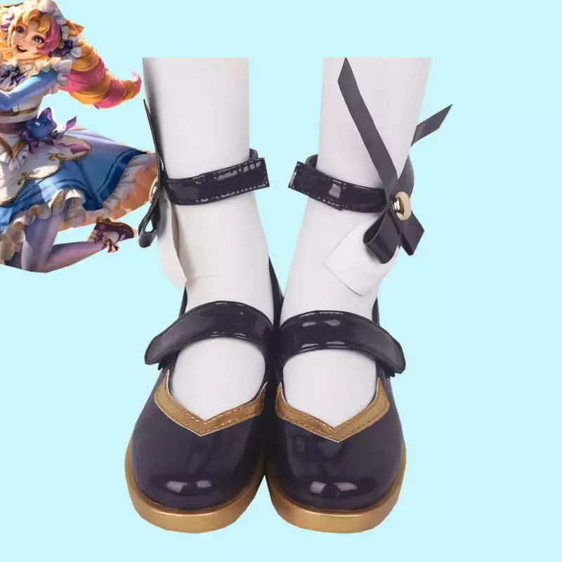 Cosplay Clans Game League Of Legends Cafe Cutie Gwen Cosplay Shoes 3 Cosplay Clans Game League Of Legends Cafe Cutie Gwen Cosplay Shoes