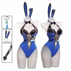 Cosplay Clans Game Genshin Impact Yelan Bunnygirl Cosplay Costumes