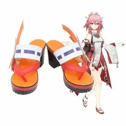 Cosplay Clans Game Genshin Impact Yae Miko Cosplay Shoes