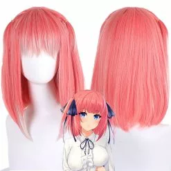 Cosplay Clans Anime The Quintessential Quintuplets Nino Nakano Short Cosplay Wigs