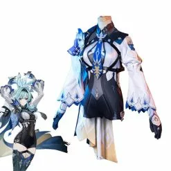 Cosplay Clans Game Genshin Impact Eula Fullsuit Cosplay Costumes