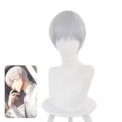 Cosplay Clans Game Light And Night Sariel Silver Gray Short Cosplay Wigs