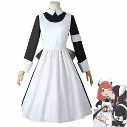 Cosplay Clans Anime SPY×FAMILY Anya Forger Maid Dress Cosplay Costumes