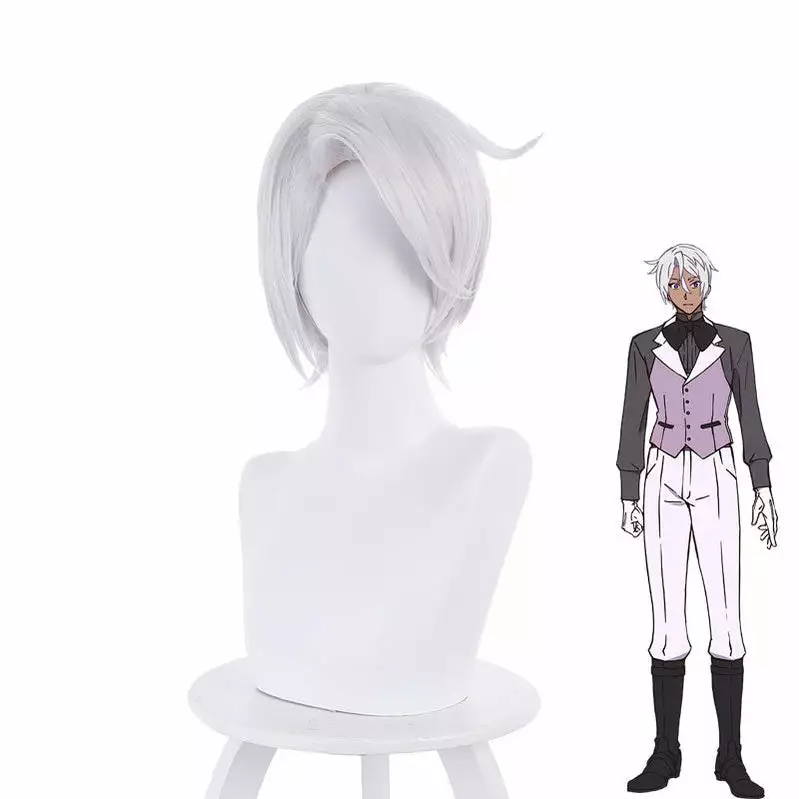 Cosplay Clans Anime The Case Study Of Vanitas Noé Archiviste Silver White Cosplay Wigs 3 Cosplay Clans Anime The Case Study Of Vanitas Noé Archiviste Silver White Cosplay Wigs