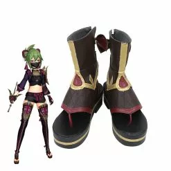Cosplay Clans Game Genshin Impact Kuki Shinobu Cosplay Shoes