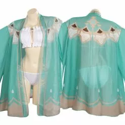 Cosplay Clans Game Genshin Impact Venti Gradient Barbatos Swimsuit Cosplay Costumes