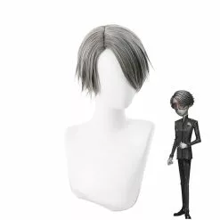 Cosplay Clans Game Identity V Aesop Carl Dark Gray 40cm/15.6inch Cosplay Wigs