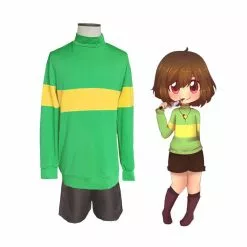 Cosplay Clans Game Undertale The First Human Chara Cosplay Costume