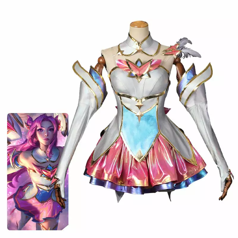 Cosplay Clans Game LOL Star Guardian 2022 Kaisa Cosplay Costumes 3 Cosplay Clans Game LOL Star Guardian 2022 Kaisa Cosplay Costumes