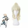 Cosplay Clans Game Genshin Impact Jean Blonde Ponytail Cosplay Wigs