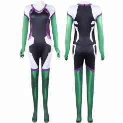 Cosplay Clans She-Hulk Jennifer Walters Jumpsuit Cosplay Costumes