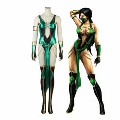 Cosplay Clans Game Mortal Kombat Jade Outfits Cosplay Costume