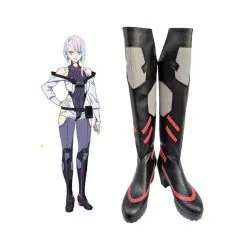Cosplay Clans Game Cyberpunk: Edgerunners Lucyna Kushinada Cosplay Shoes