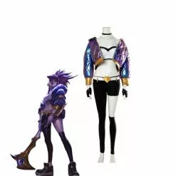 Cosplay Clans LOL KDA Skin Akali Outfit Fullsets Cosplay Costume