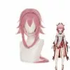 Cosplay Clans Game Genshin Impact Yae Miko Pink Halloween Cosplay Wigs