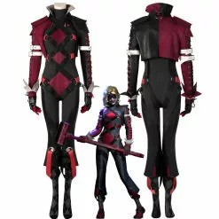 Cosplay Clans DC Gotham Knight Harley Quinn Boss Cosplay Costumes