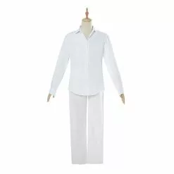 Cosplay Clans Anime The Promised Neverland Ray And Norman White Shirt Suit Cosplay Costumes -Cosplay Clans Sales 1 80a1308a 2812 44bf 88b2 4bb331c7ee92
