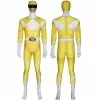 Cosplay Clans Mighty Morphin Power Rangers Dime Tribe Knight Boi Tiger Ranger Yellow Ranger Cosplay Costumes