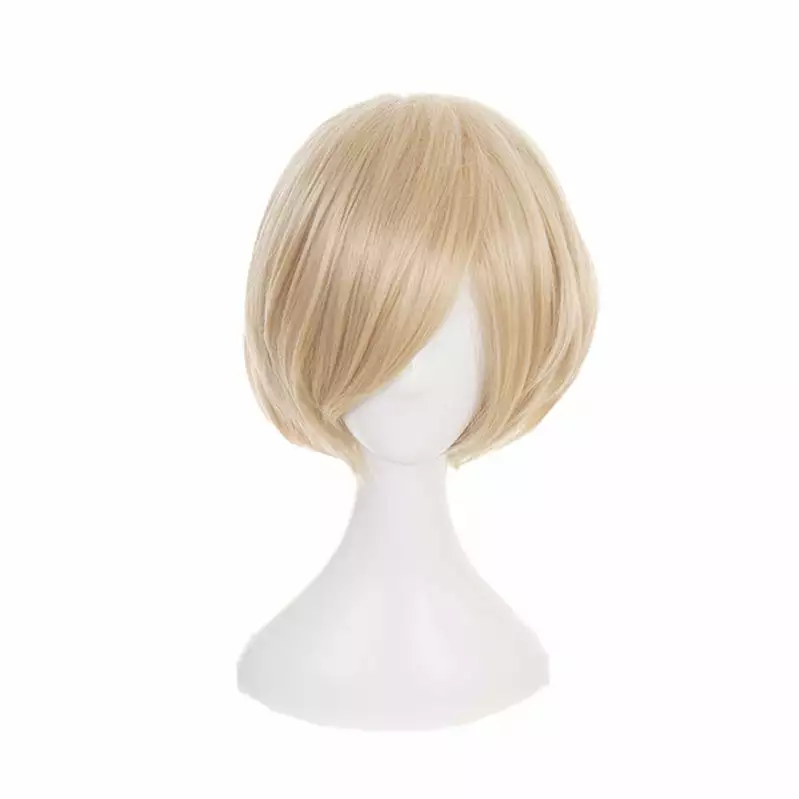 Cosplay Clans Anime Yuri On Ice Yuri Plisetsky Short Blond Cosplay Wigs 4 Cosplay Clans Anime Yuri On Ice Yuri Plisetsky Short Blond Cosplay Wigs - Image 2