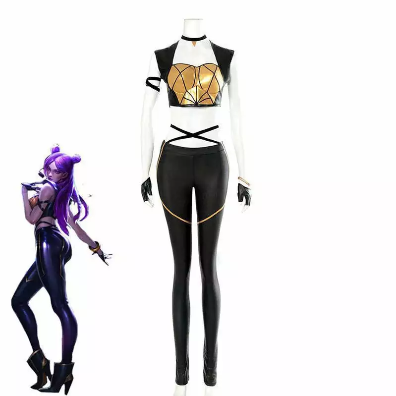 Cosplay Clans LOL KDA Skin Kaisa Outfit Full Sets Cosplay Costumes Game Cosplay 3 Cosplay Clans LOL KDA Skin Kaisa Outfit Full Sets Cosplay Costumes Game Cosplay