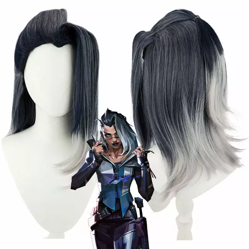 Cosplay Clans Game Valorant Fade Cosplay Wigs 3 Cosplay Clans Game Valorant Fade Cosplay Wigs