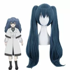 Cosplay Clans Anime Tokyo Ghoul Yonebayashi Saiko Long Blue Cosplay Wigs