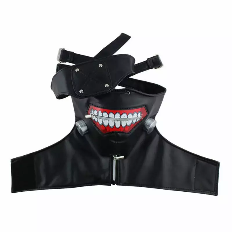 Cosplay Clans Tokyo Ghoul Kaneki Ken Black Mask 4 Cosplay Clans Tokyo Ghoul Kaneki Ken Black Mask - Image 2