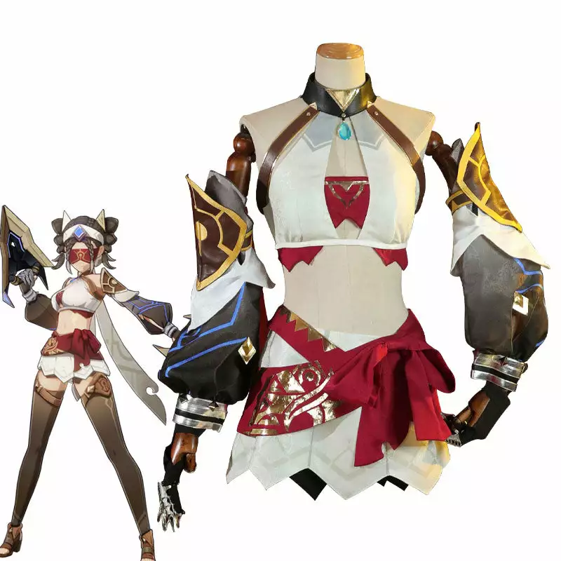 Cosplay Clans Game Genshin Impact Eremite Desert Clearwater Cosplay Costumes 3 Cosplay Clans Game Genshin Impact Eremite Desert Clearwater Cosplay Costumes