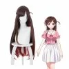 Cosplay Clans Anime Rent-A-Girlfriend Chizuru Ichinose Long Brown Cosplay Wigs -Cosplay Clans Sales 1 a9274875 a354 4f82 96dd fd1f8fcce108