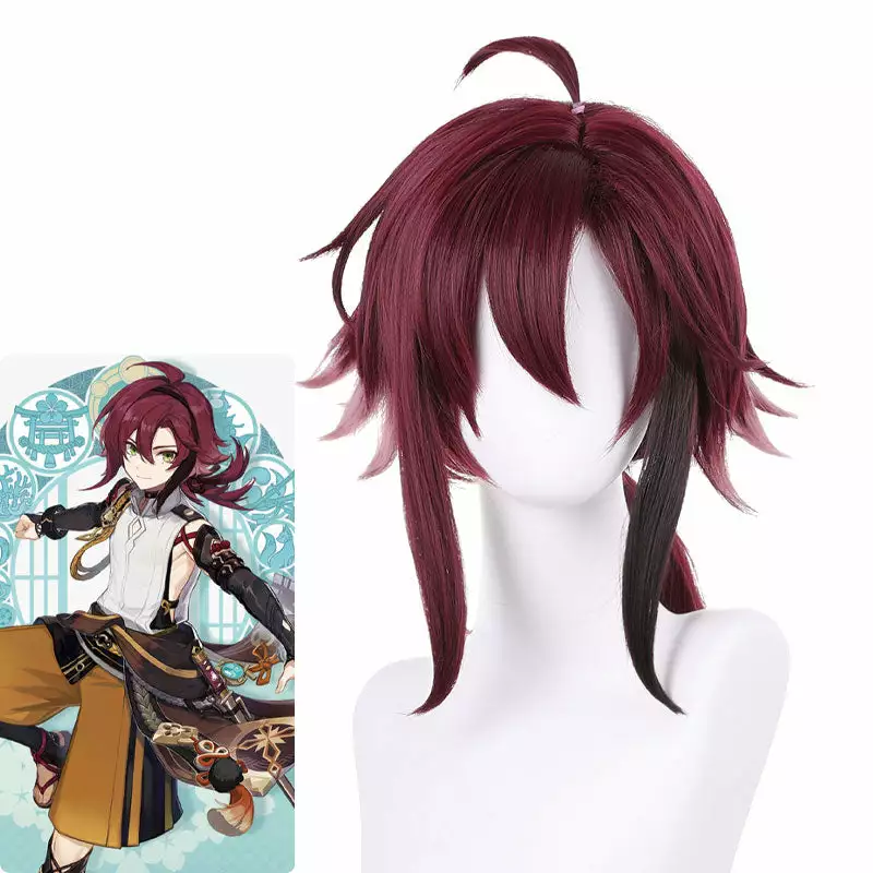 Cosplay Clans Game Genshin Impact Shikanoin Heizou Cosplay Wigs 3 Cosplay Clans Game Genshin Impact Shikanoin Heizou Cosplay Wigs