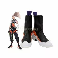 Cosplay Clans LOL True Damage Akali Cosplay Boots Customized Leather Shoes For Boys And Girls