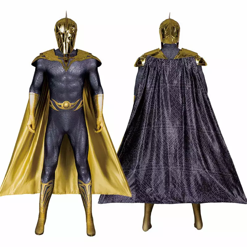 Cosplay Clans DC Black Adam Doctor Fate Jumpsuit Cosplay Costumes 3 Cosplay Clans DC Black Adam Doctor Fate Jumpsuit Cosplay Costumes