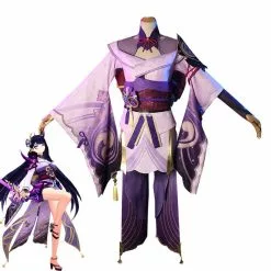 Cosplay Clans Game Genshin Impact Raiden Shogun Fullset Cosplay Costumes