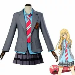 Cosplay Clans Anime Your Lie In April Kaori Miyazono Cosplay Costumes