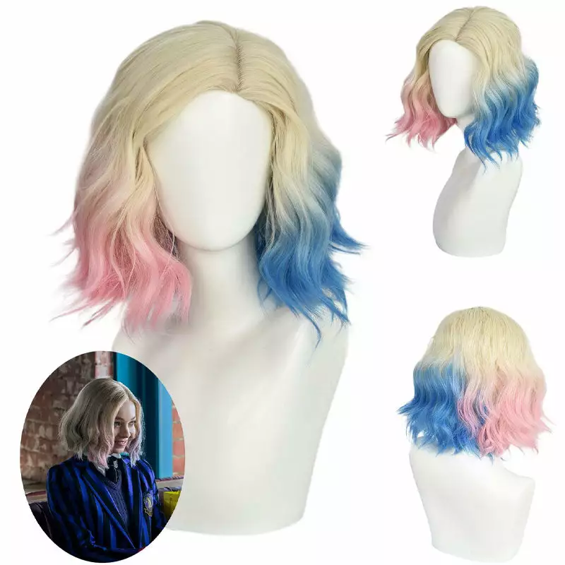Cosplay Clans The Addams Family Enid Sinclair Gradient Cosplay Wigs 3 Cosplay Clans The Addams Family Enid Sinclair Gradient Cosplay Wigs