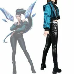 Cosplay Clans Game LOL KDA The Baddest Kaisa Fullset Cosplay Costumes