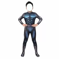 Cosplay Clans Aquaman 2 Arthur Curry Kids Jumpsuit Cosplay Costumes