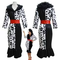 Cosplay Clans Movie Cruella De Vil Cruella Halloween Cosplay Costumes