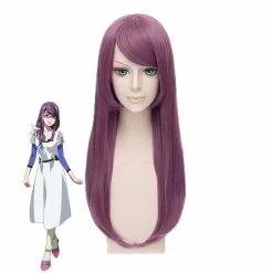 Cosplay Clans Anime Tokyo Ghoul Kamishiro Rize Long Purple Cosplay Wigs