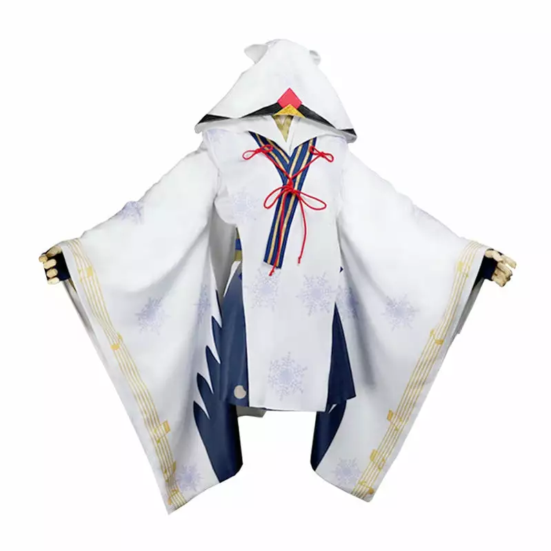 Cosplay Clans Vocaloid Hatsune Miku Snow Witch Kimono Cosplay Costume 3 Cosplay Clans Vocaloid Hatsune Miku Snow Witch Kimono Cosplay Costume