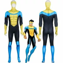 Cosplay Clans Invincible Mark Grayson Jumpsuit Cosplay Costumes