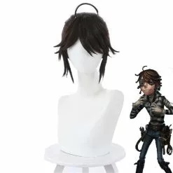 Cosplay Clans Game Identity V Prisoner Luca Balsa Brown Short Cosplay Wigs