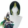 Cosplay Clans Game Genshin Impact Tighnari Verdant Strider Cosplay Wigs