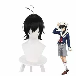 Cosplay Clans Anime SK8 The Infinity Miya Chinen Black Cosplay Wigs