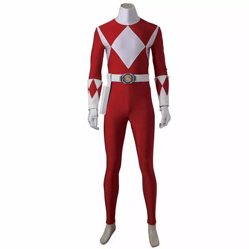 Cosplay Clans Mighty Morphin Power Rangers Jason Lee Scott Red Ranger Cosplay Costumes 3 Cosplay Clans Mighty Morphin Power Rangers Jason Lee Scott Red Ranger Cosplay Costumes